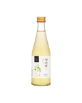 A 300ml glass bottle of Korean rice-and-potato wine with a white label and a gold cap, shown on a plain white background. Seoju Gamjasool - Odae Seoju - cult 